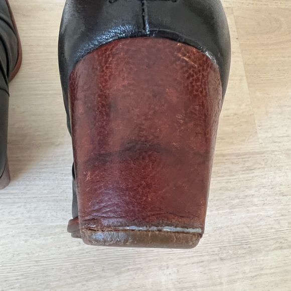 Kork-Ease KisselI - Black Leather Back Zip Bootie size 6 - Picture 8 of 10